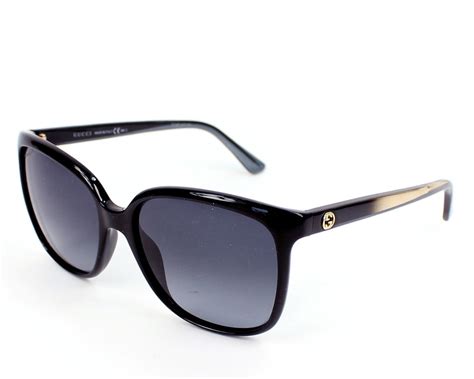 occhiale gucci gg 3696 s|Gucci GG 3696/S 140 Vintage Black/Gold Designer's Sunglasses .